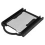 Startech BRACKET125PT Soporte de montaje para SSD/HDD de 2,5 pulgadas en bahía de 3,5 pulgadas, Negro