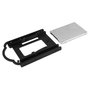 Startech BRACKET125PT Soporte de montaje para SSD/HDD de 2,5 pulgadas en bahía de 3,5 pulgadas, Negro