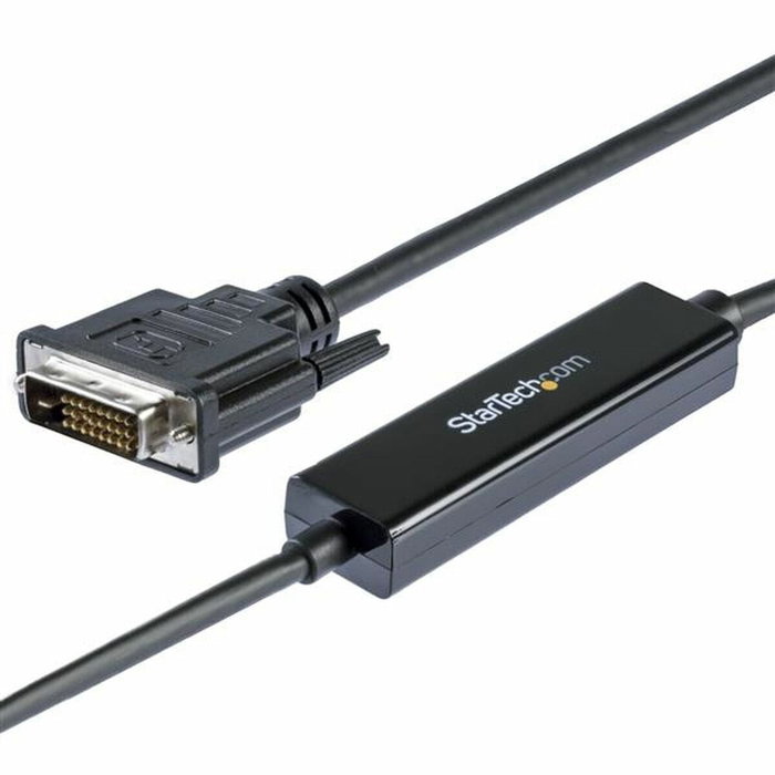 StarTech.com Cable USB-C a DVI de 1 m, 1920 x 1200, Negro StarTech.com Cable USB-C a DVI de 1 m, 1920 x 1200, Negro