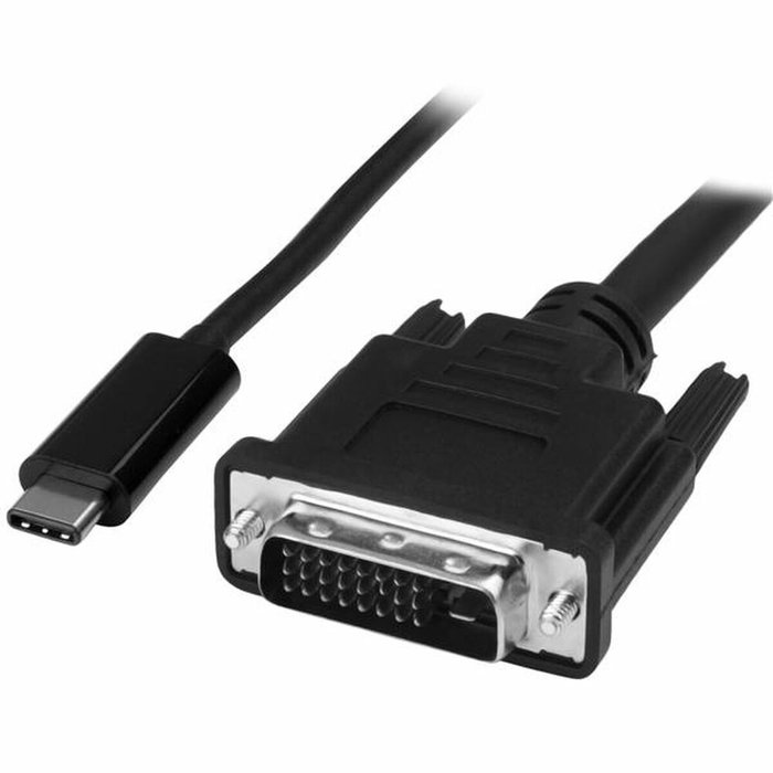 StarTech.com Cable USB-C a DVI de 1 m, 1920 x 1200, Negro StarTech.com Cable USB-C a DVI de 1 m, 1920 x 1200, Negro