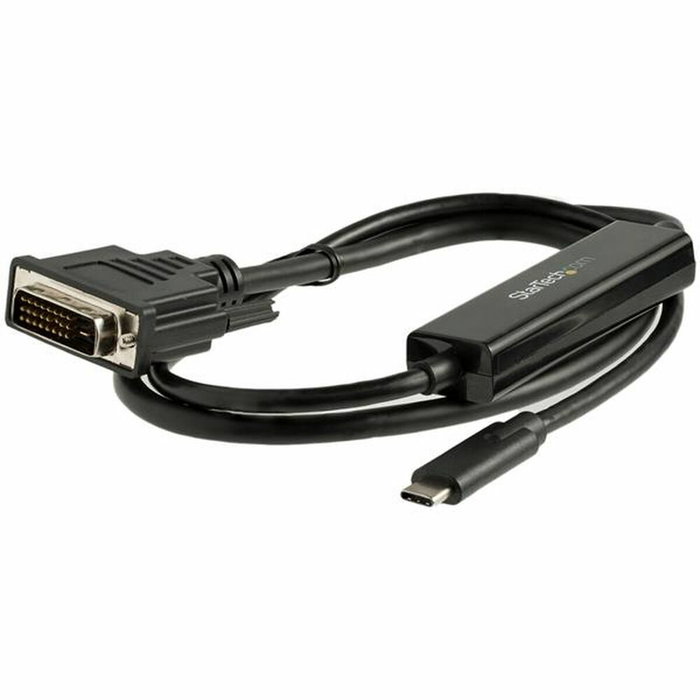 StarTech.com Cable USB-C a DVI de 1 m, 1920 x 1200, Negro StarTech.com Cable USB-C a DVI de 1 m, 1920 x 1200, Negro