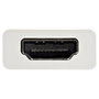 StarTech.com USB-C a HDMI Adapter Adaptador de USB Tipo C a HDMI 4K Ultra HD a 60Hz 3840 x 2160px 0.093m Cable Blanco