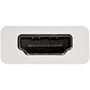 Startech Adaptador USB-C a HDMI 4K 60Hz Blanco CDP2HD4K60W