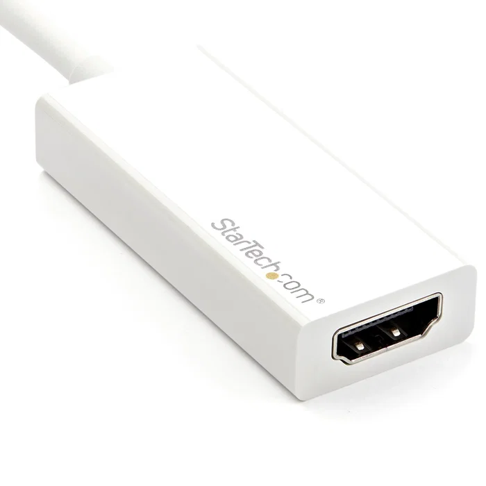 StarTech Adaptador USB-C a HDMI 4K 60Hz Blanco CDP2HD4K60W