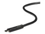 StarTech.com Adaptador USB-C a HDMI - Cable de 1m para Vídeo 4K @ 30Hz - Plug & Play - PC, Portátil, TV, Monitor