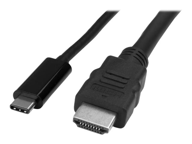 StarTech.com Adaptador USB-C a HDMI - Cable de 1m para Vídeo 4K @ 30Hz - Plug & Play - PC, Portátil, TV, Monitor