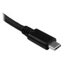 StarTech.com Lector de tarjetas USB-C FCREADU3C Negro y Plata
