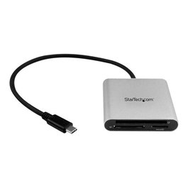 StarTech Lector Grabador de Tarjetas de Memoria USB 3.0 con USB-C para SD, Micro SD, CompactFlash, MMC