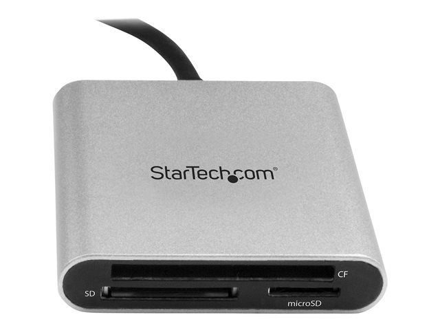StarTech Lector Grabador de Tarjetas de Memoria USB 3.0 con USB-C para SD, Micro SD, CompactFlash, MMC