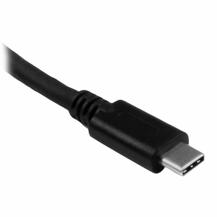 StarTech.com Lector de tarjetas USB-C FCREADU3C Negro y Plata