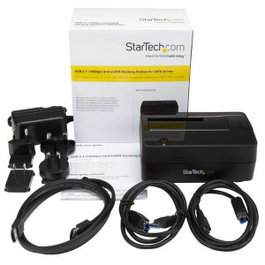 StarTech SDOCKU313E Docking Station USB 3.1 y eSATA para unidades SATA de 2,5 y 3,5 pulgadas