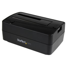 StarTech Docking Station USB 3.1/eSATA para Discos Duros y SSDs de 2.5/3.5", USB-C y USB-A, 10 Gbps, Bahía Carga Superior, 6 TB Máx - Negro