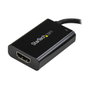StarTech CDP2HDUCP Adaptador USB-C a HDMI 4K 60Hz con Power Delivery 60W Negro