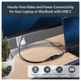 StarTech CDP2HDUCP Adaptador USB-C a HDMI 4K 60Hz con Power Delivery 60W Negro