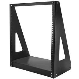 StarTech.com Rack Abierto de 2 Columnas para Servicio Pesado - 12U, 160 kg, Negro