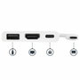 Startech CDP2HDUACPW Adaptador USB 3.0 USB-C HDMI a USB-C 60W Blanco