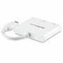 Startech CDP2HDUACPW Adaptador USB 3.0 USB-C HDMI a USB-C 60W Blanco