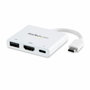 Startech CDP2HDUACPW Adaptador USB 3.0 USB-C HDMI a USB-C 60W Blanco