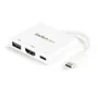 Startech CDP2HDUACPW Adaptador USB-C a HDMI 4K, USB 3.0 y Power Delivery 60W Blanco