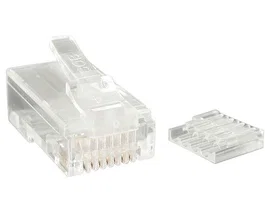 Startech CRJ45C6STR50 Conector RJ45 transparente para cables de red