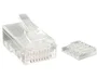 Startech CRJ45C6STR50 Conector RJ-45 Cat6 Transparente (50 unidades)