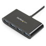 StarTech.com Hub USB-C a 4 Puertos USB-A SuperSpeed HB30C4AB