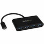 StarTech.com Hub USB-C a 4 Puertos USB-A SuperSpeed HB30C4AB