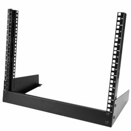 StarTech.com Rack de sobremesa 8U de 2 columnas Negro