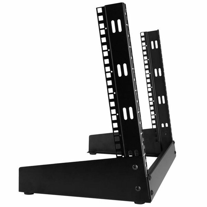 StarTech.com Rack de sobremesa 8U de 2 columnas Negro