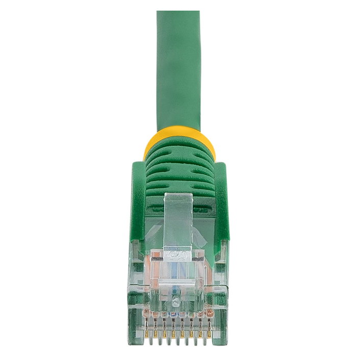 StarTech Cable de Parcheo Cat5e 0.5m, Color Verde, Conectores RJ45 Snagless, Cable Ethernet Corto, UTP, 0.5 Metros