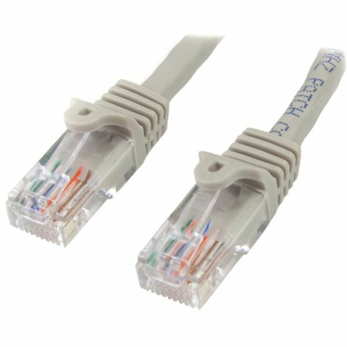 StarTech.com Cable de Red Cat5e de 0,5m Gris sin Enganches