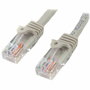 StarTech.com Cable de Red Cat5e de 0,5m Gris sin Enganches