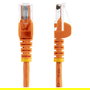 StarTech Cable de Red Ethernet RJ45 0.5m Cat5e UTP Naranja para 10/100Base-T(X), PoE