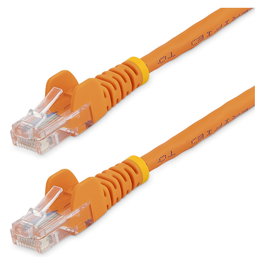 StarTech Cable de Red Ethernet RJ45 0.5m Cat5e UTP Naranja para 10/100Base-T(X), PoE