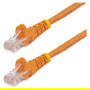 StarTech Cable de Red Ethernet RJ45 0.5m Cat5e UTP Naranja para 10/100Base-T(X), PoE
