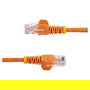 StarTech Cable de Red Ethernet RJ45 0.5m Cat5e UTP Naranja para 10/100Base-T(X), PoE