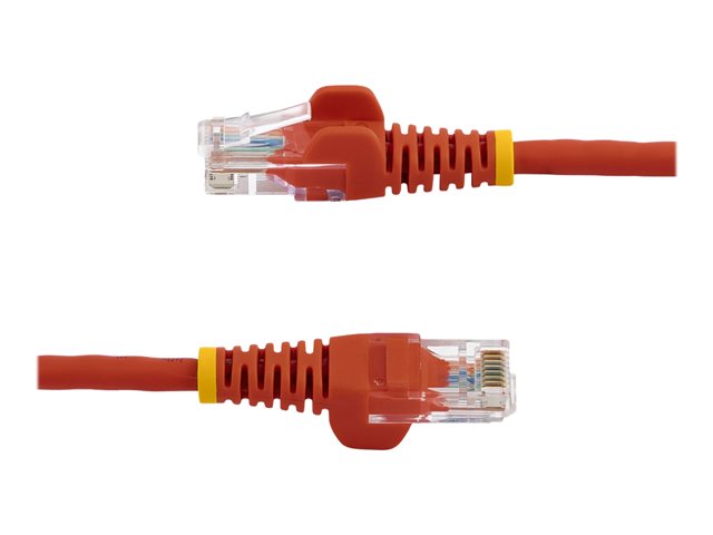 StarTech Cable Ethernet - Cable de Red Cat5e 0.5 Metros Rojo RJ45 StarTech Cable Ethernet - Cable de Red Cat5e 0.5 Metros Rojo RJ45