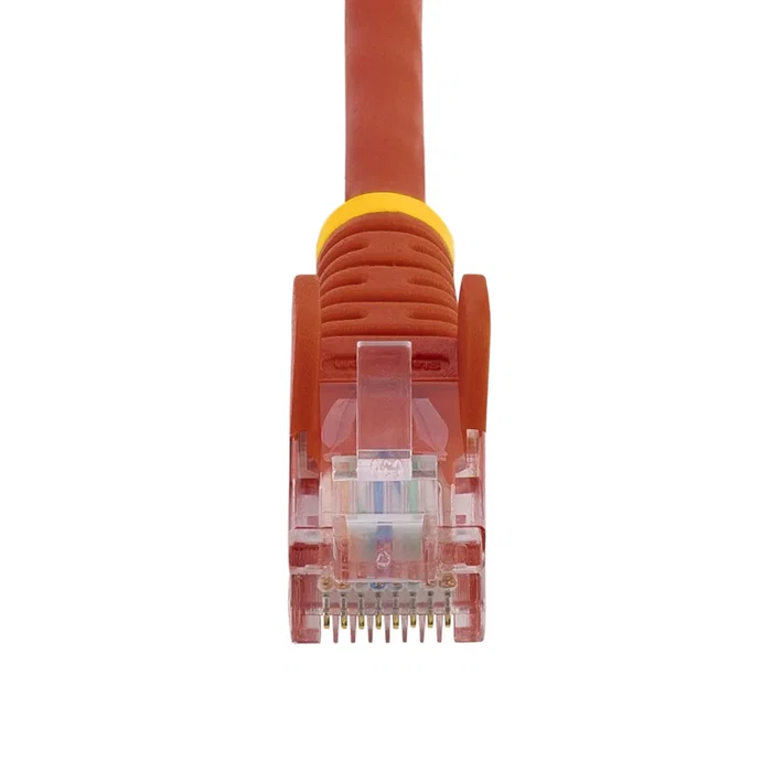 StarTech Cable de Red Cat5e Ethernet 0.5m Rojo U/UTP - 45PAT50CMRD - Fast Ethernet 100 Mbps, PoE, Conectores RJ45 Snagless de Oro, Plug & Play