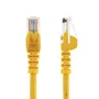 StarTech 45PAT50CMYL Cable de Red Cat5e UTP 0.5m Amarillo - Conectores RJ45 Macho Snagless - 100 Mbps, PoE, Latiguillo Ethernet