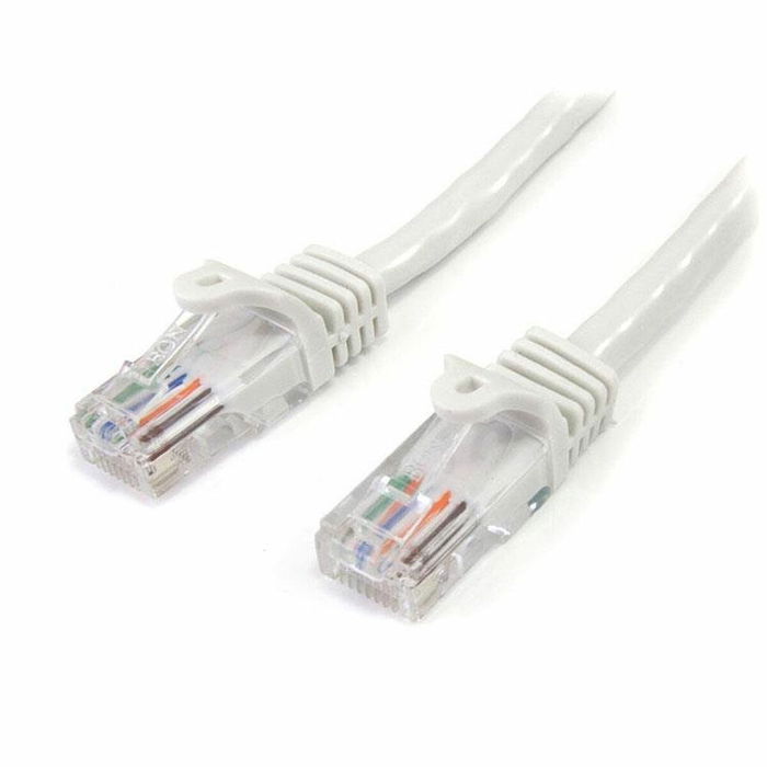 Cable de Red Rígido UTP Categoría 6 Startech 45PAT5MWH 5 m Cable de Red Rígido UTP Categoría 6 Startech 45PAT5MWH 5 m