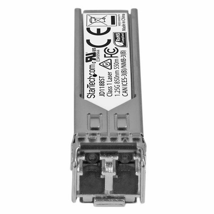 Startech JD118BST Módulo Transceptor SFP Compatible con HP JD118B, 1000BASE-SX, Multimodo, LC