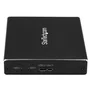 StarTech.com SM22BU31C3R Caja Externa SSD M.2 SATA Dual RAID - Aluminio - USB 3.1 Gen 2 (10 Gbps) - Conectores USB-C y USB-A - Para Unidades de 80mm