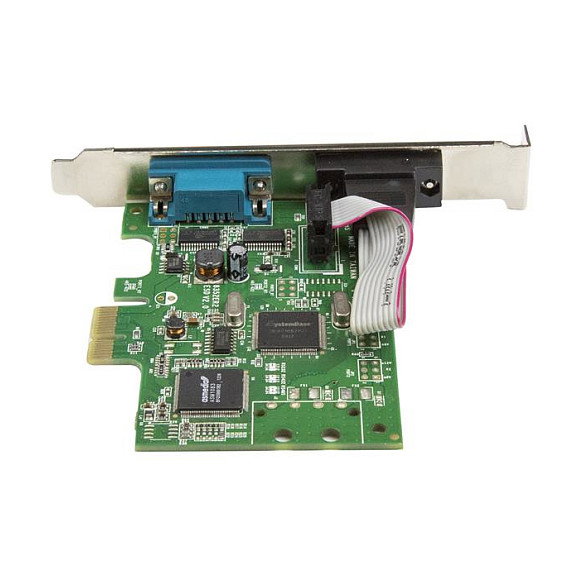 StarTech PEX2S1050 Tarjeta Serie PCI Express con 2 Puertos RS-232 DB9