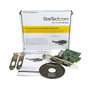 StarTech PEX2S1050 Tarjeta Serie PCI Express con 2 Puertos RS-232 DB9