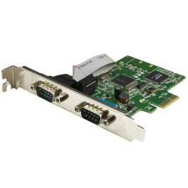 StarTech PEX2S1050 Tarjeta Serie PCI Express con 2 Puertos RS-232 DB9