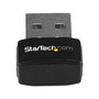 StarTech Adaptador WiFi USB 2.0 AC600 Doble Banda 2.4/5 GHz, 600 Mbps, Compatible con Windows y macOS