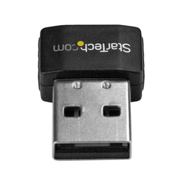 StarTech Adaptador WiFi USB 2.0 AC600 Doble Banda 2.4/5 GHz, 600 Mbps, Compatible con Windows y macOS