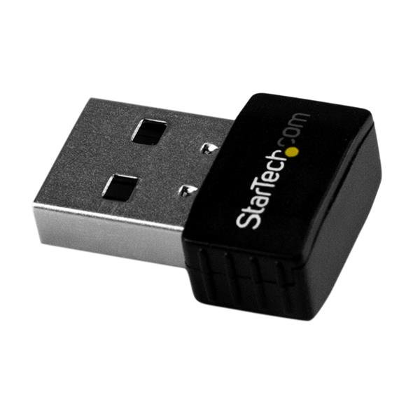 StarTech Adaptador WiFi USB 2.0 AC600 Doble Banda 2.4/5 GHz, 600 Mbps, Compatible con Windows y macOS