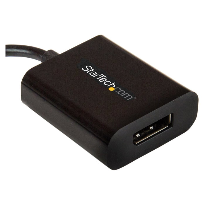 Startech Adaptador USB-C a DisplayPort CDP2DP Negro 4K/8K Startech Adaptador USB-C a DisplayPort CDP2DP Negro 4K/8K