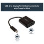 Startech Adaptador USB-C a DisplayPort CDP2DP Negro 4K/8K